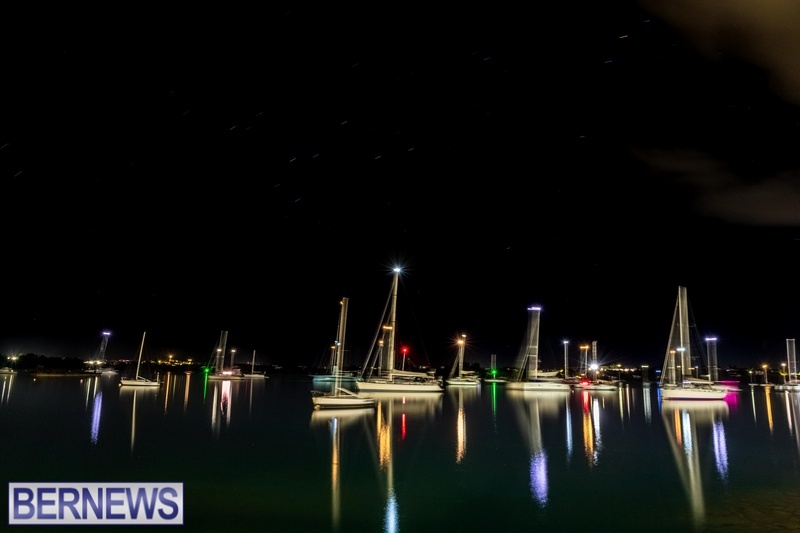 6 - Boat Lights On St. George's Harbour Top 10 Photos of Day [January 2024]