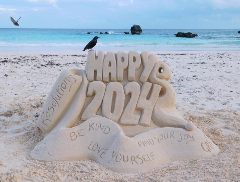 Bermuda Sandcastle Competition New Year Facebook Post Bermuda January 2024_1