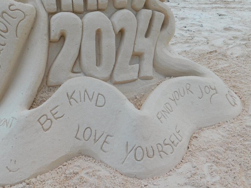 Bermuda Sandcastle Competition New Year Facebook Post Bermuda January 2024_4