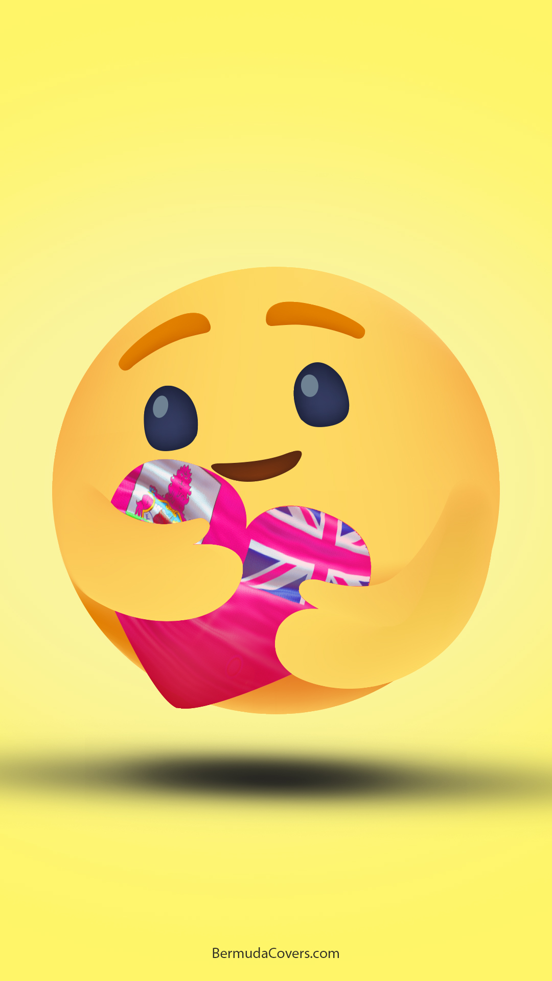 Emoji-Heart-Hug-Heart-Flag-Bermuda-Bernews-Mobile-phone-wallpaper-lock-screen-design-image-photo-vvSARxHF-yellow-1