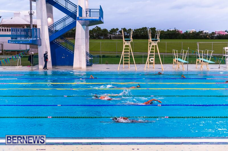 Howard University Swim Team Bermuda January 2024_1