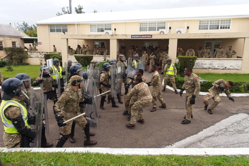 Royal Bermuda Regiment Public Order Training January 2024_3