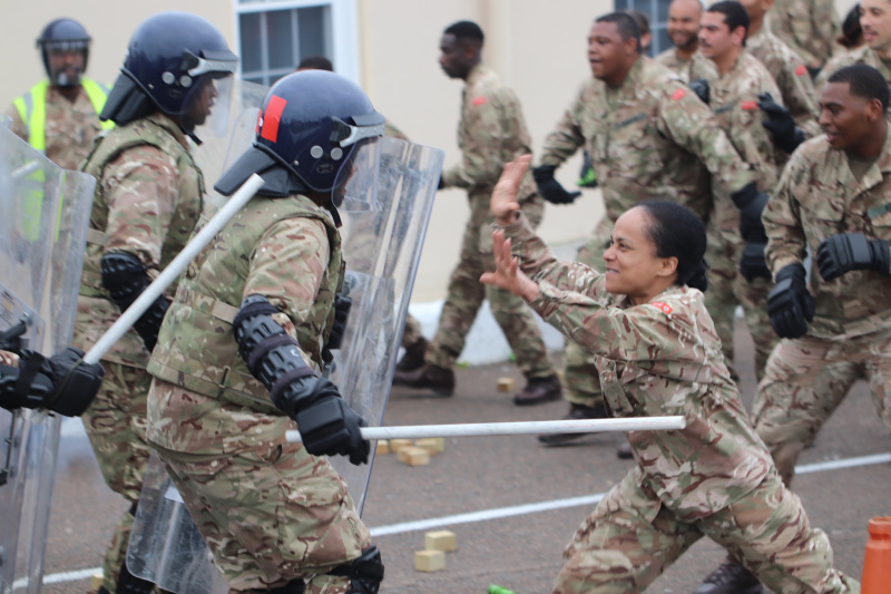 Royal Bermuda Regiment Public Order Training January 2024_9