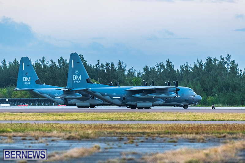 military aircraft in Bermuda January 2024 JS (3)