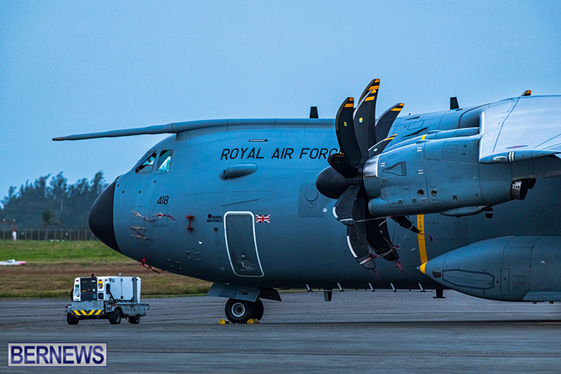 military aircraft in Bermuda January 2024 JS (6)