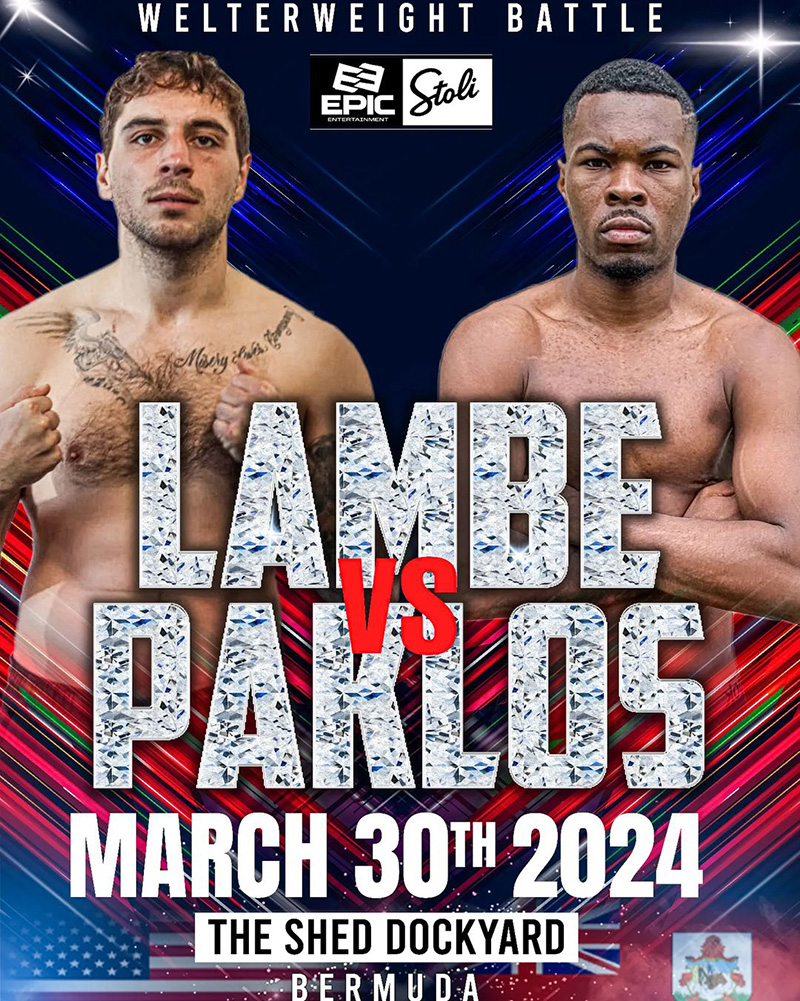 Andre Lambe Bermuda Boxing February 2024