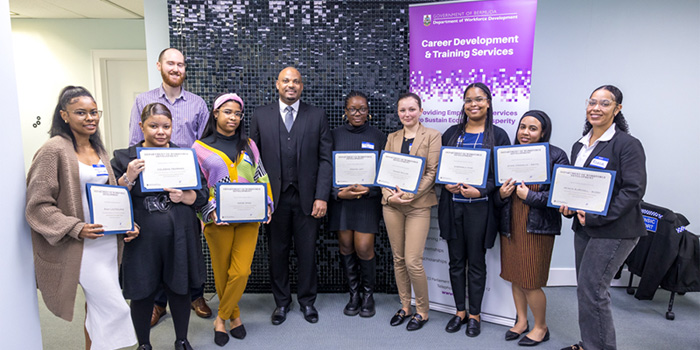 Photos & Video: Graduate Trainee Participants - Bernews