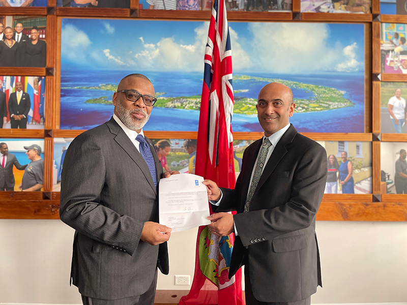 UNDP Resident Representative Kishan Khoday Bermuda February 2024_1