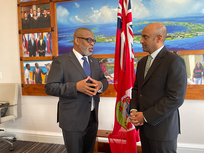 UNDP Resident Representative Kishan Khoday Bermuda February 2024_3