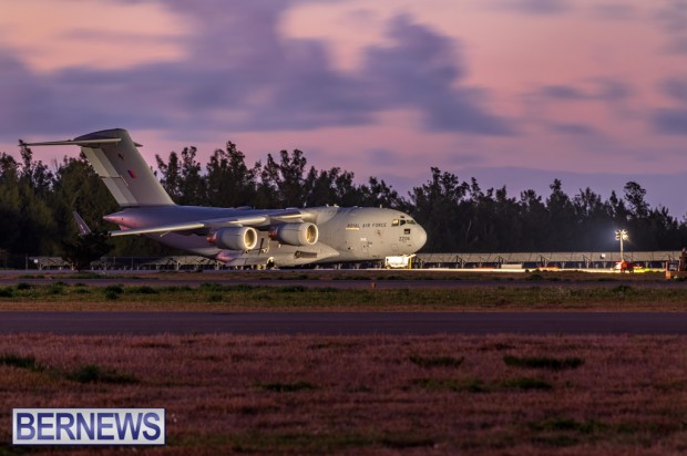 Military aircraft Bermuda airport March 2024 JS (14)