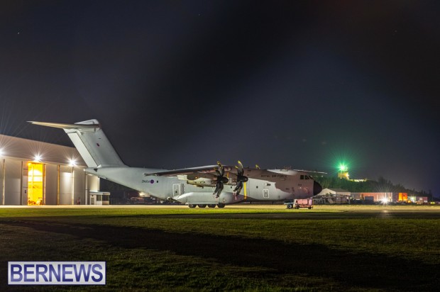 Military aircraft Bermuda airport March 2024 JS (17)