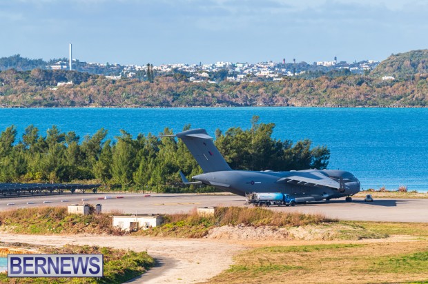 Military aircraft Bermuda airport March 2024 JS (19)