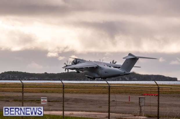 Military aircraft Bermuda airport March 2024 JS (20)