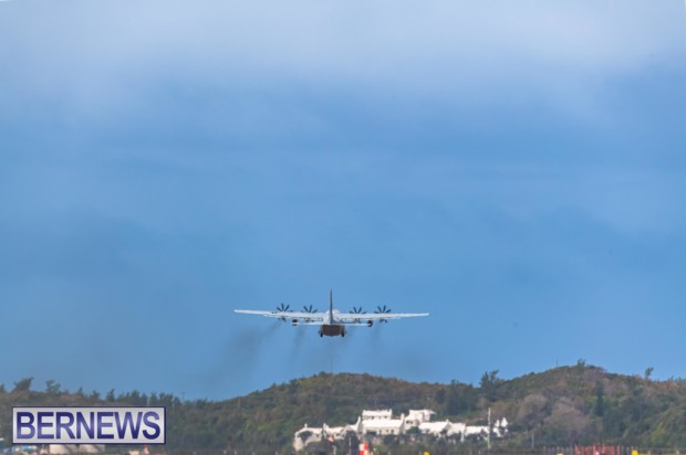 Military aircraft Bermuda airport March 2024 JS (29)