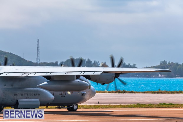 Military aircraft Bermuda airport March 2024 JS (30)