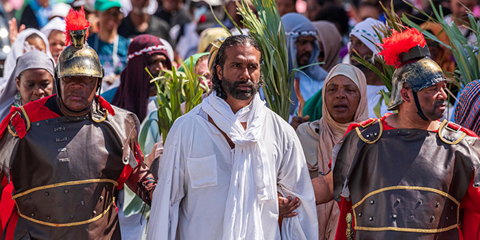 Photos & Video: Walk To Calvary Reenactment - Bernews