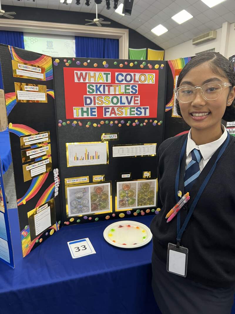 Photos: Warwick Academy Year 8 Science Fair - Bernews