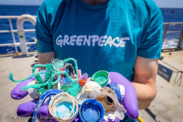 Plastic found in the Sargasso Sea