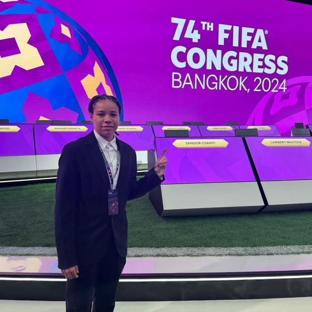 Mia Fishel FIFA event 2024 (2)