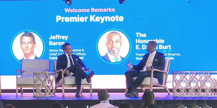 Video: Premier & Jeff Baron At Tech Summit - Bernews