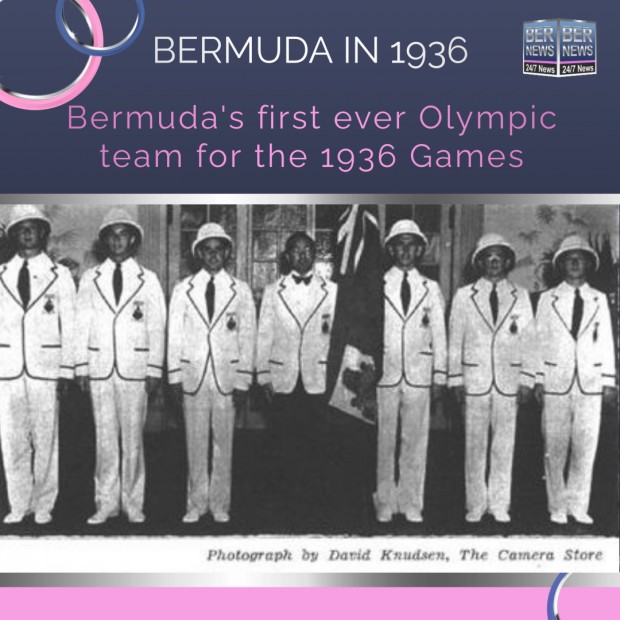 Bermuda Olympic team in 1936 345234