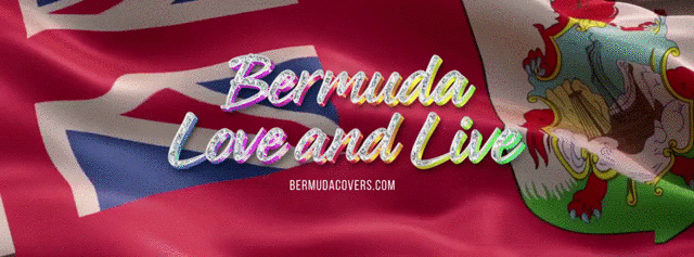 Bermuda love and live flag gif