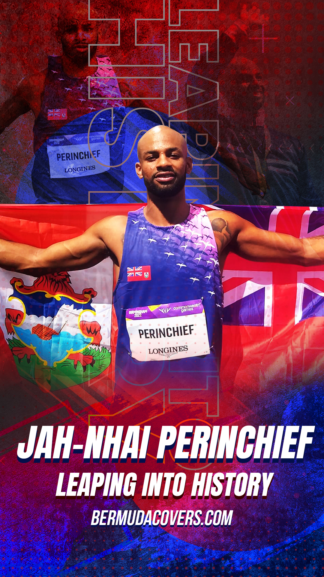 Jah-Nhai Perinchief Leaping into History Bermuda Graphic Social Media Cover 4555 (2)