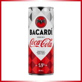 BACARDÍ rum and Coca-Cola generic 09832323