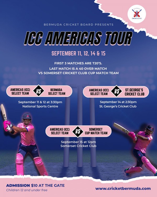 ICC Americas Tour of Bermuda September 5 2024