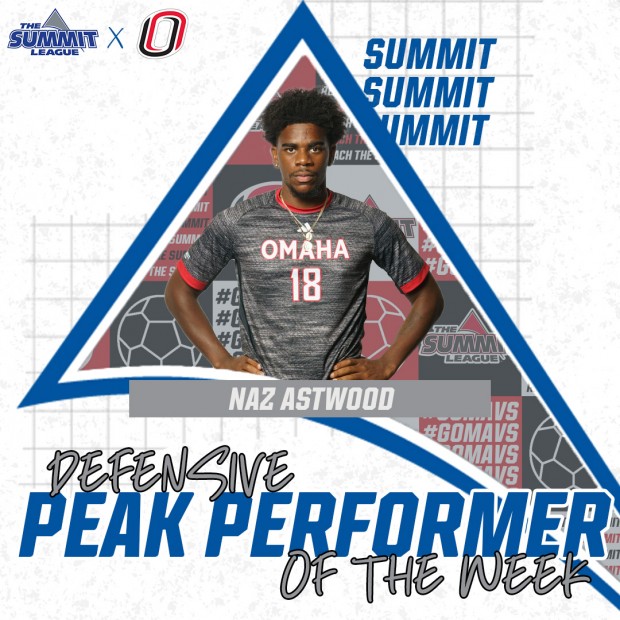 Omaha Naz Astwood is the Mavericks' first Summit League Peak Defensive Performer of the Week (2)