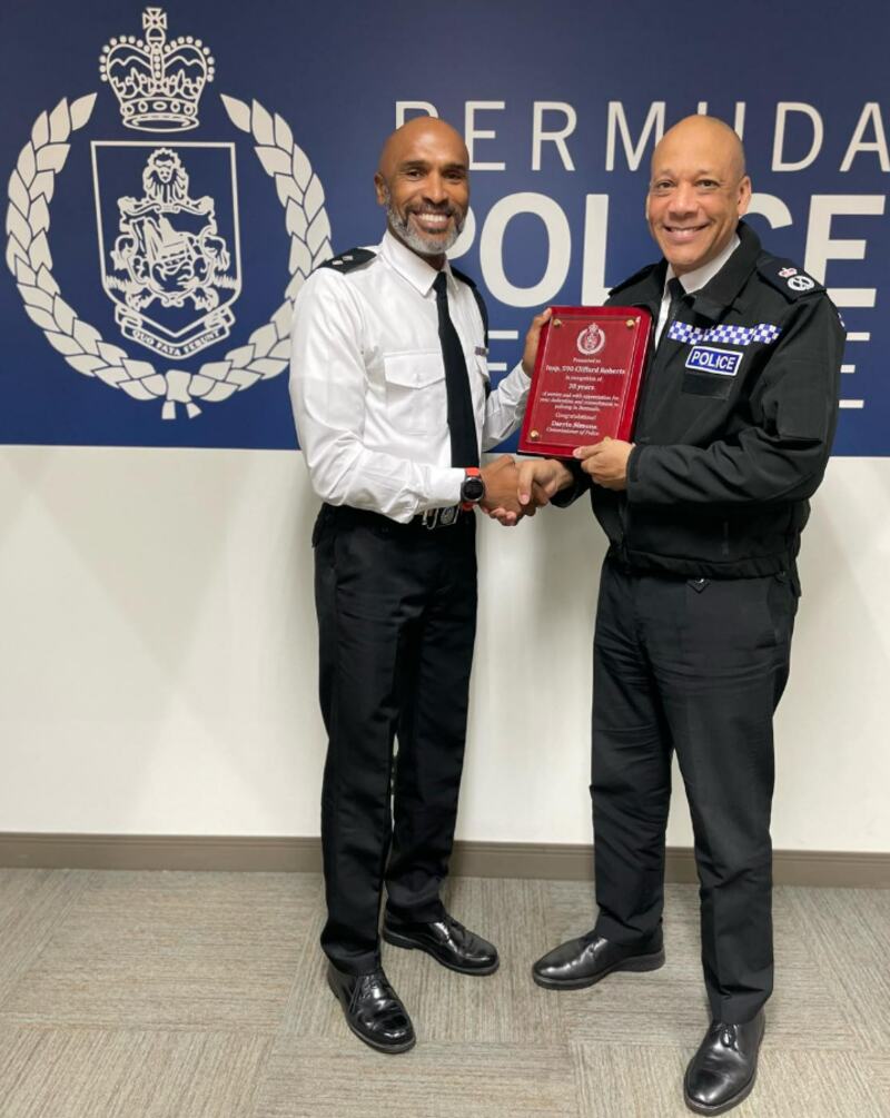 Detective Inspector Clifford Grant Roberts BPS Bermuda Jan 2025