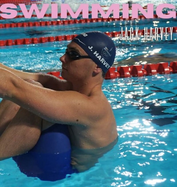 Jack Harvey Swimming Penn State Bermuda Feb 4 2025