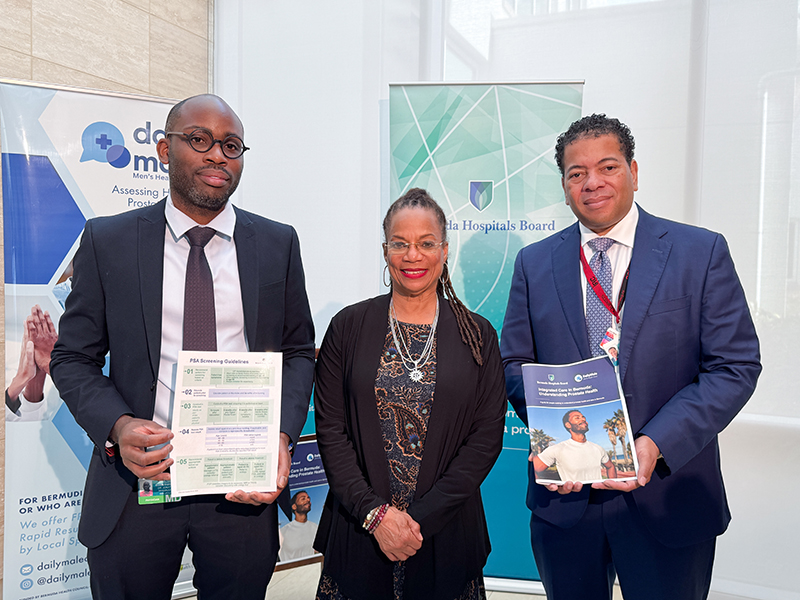 Prostate booklet launch Bermuda Feb 11 2025