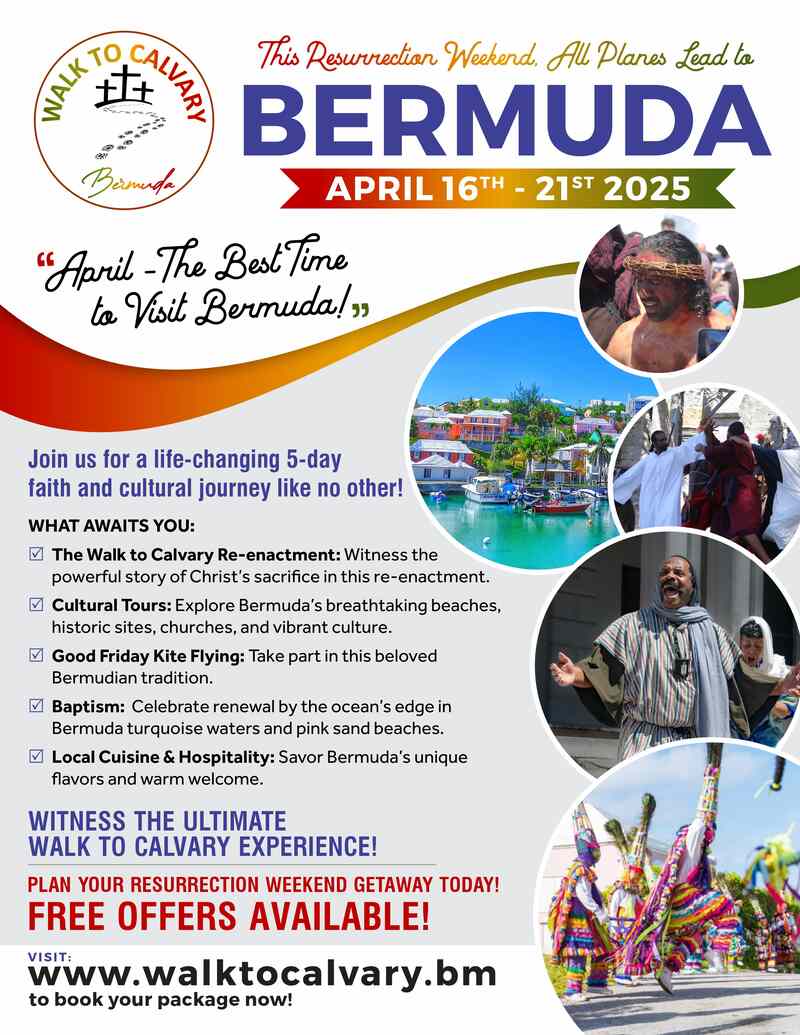 Walk to Calvary Bermuda March 2025