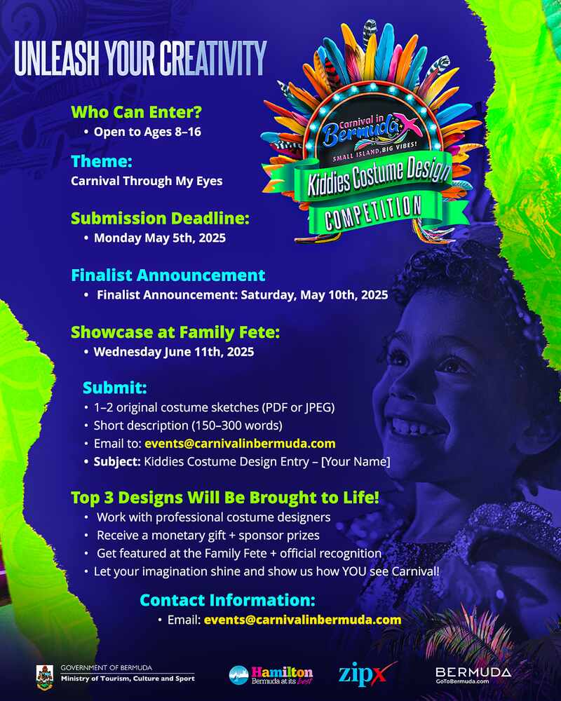 Carnival Kiddies Costume Design Competition Bermuda April 2025 (2)