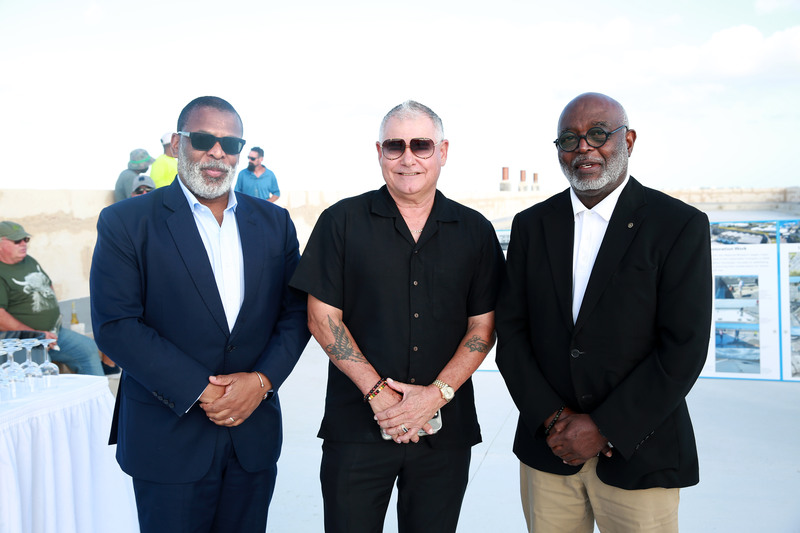 Casemates Barracks' Roof Wetting Bermuda April 2025 (14)