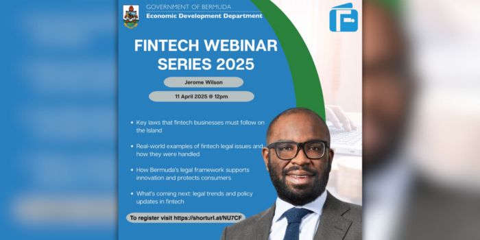 Fintech Webinar To Be Held On April 11 - Bernews