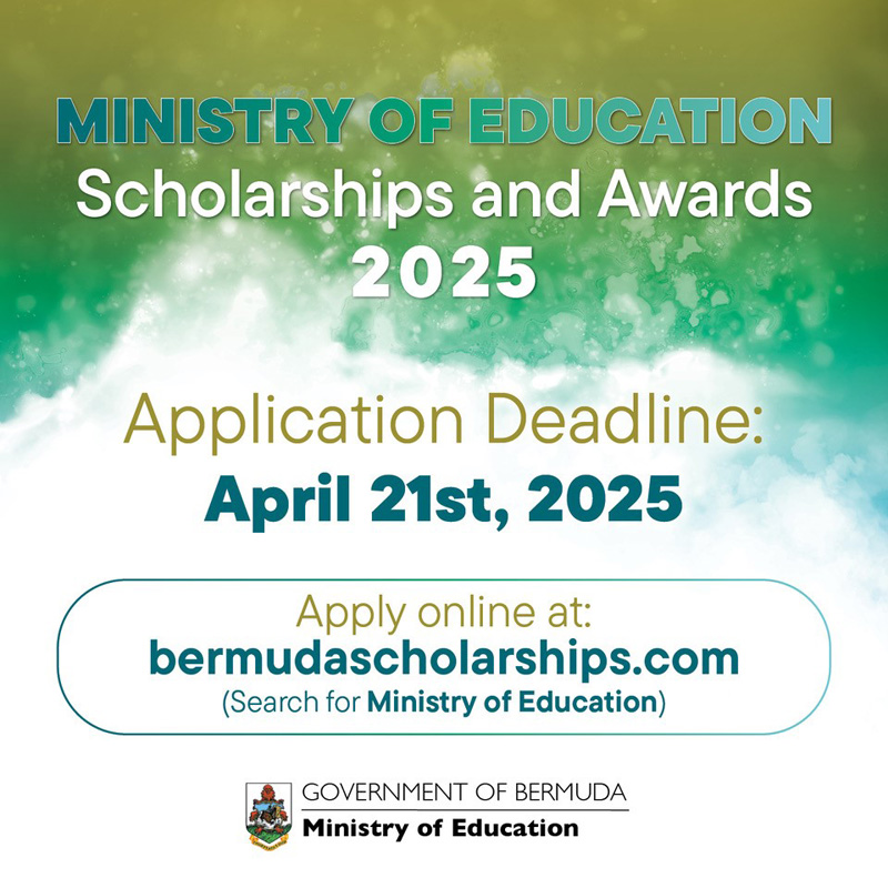Extended Scholarship Deadline Bermuda April 2025