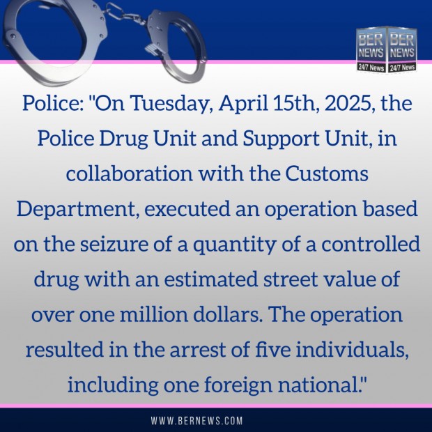Police april 24 2025 bermuda