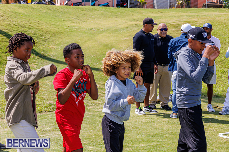 Showtime Golf & Boxing Clinic Bermuda April 19 2025 DF-10