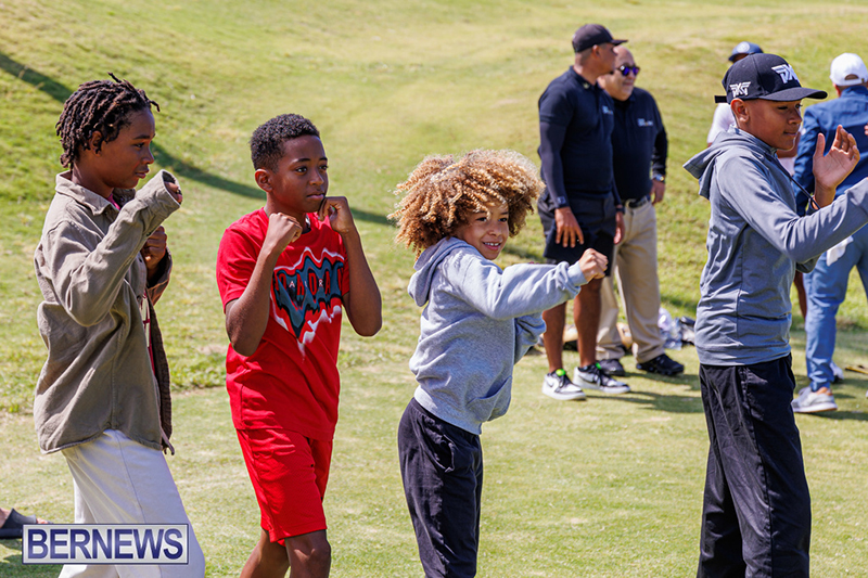 Showtime Golf & Boxing Clinic Bermuda April 19 2025 DF-11