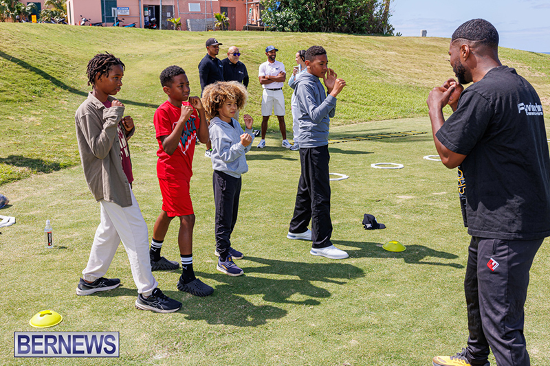 Showtime Golf & Boxing Clinic Bermuda April 19 2025 DF-12