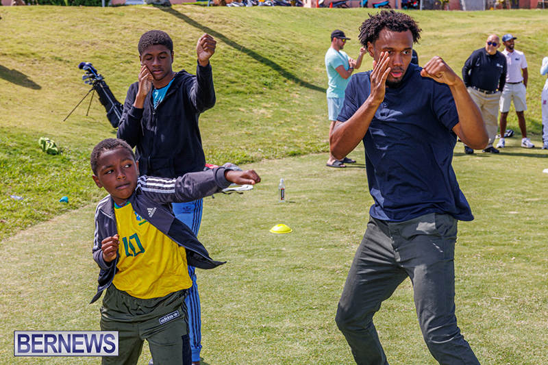 Showtime Golf & Boxing Clinic Bermuda April 19 2025 DF-19