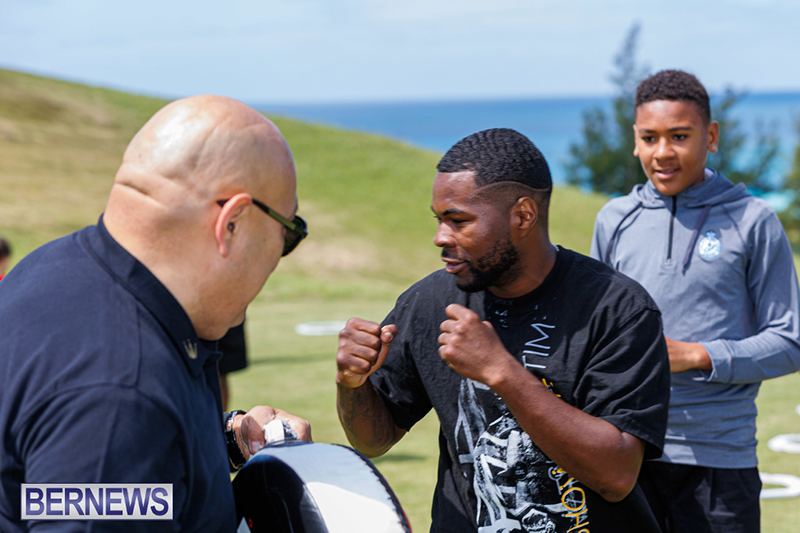 Showtime Golf & Boxing Clinic Bermuda April 19 2025 DF-29