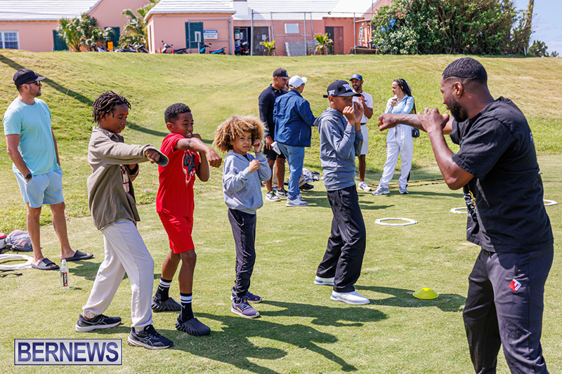 Showtime Golf & Boxing Clinic Bermuda April 19 2025 DF-9