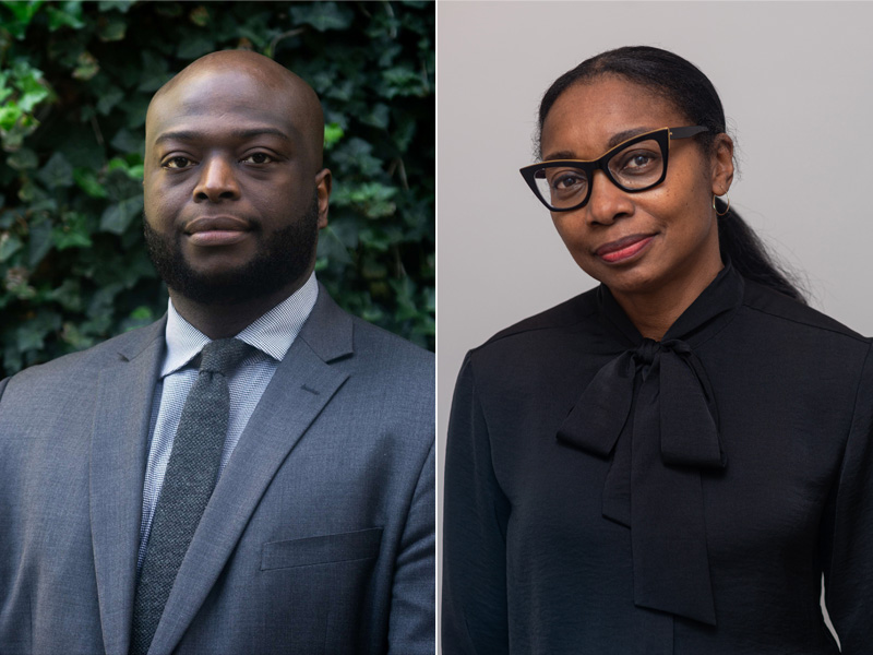 Akili Tommasino and Dr Julie Crooks Bermuda May 2025