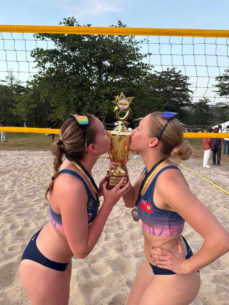Bermuda Men & Women's Team 2025 ECVA Senior Beach Volleyball Championships Bermuda May 2025 (3)