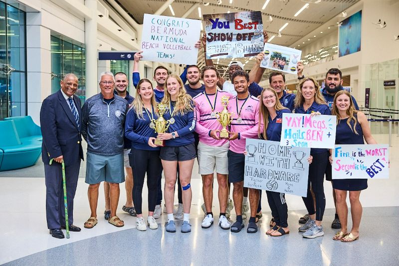 Men’s and Women’s National Beach Volleyball Teams Bermuda May 2025 (2)