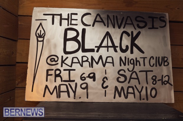 The Canvas is Black Exhibition Bermuda May 9 2025 AW-100