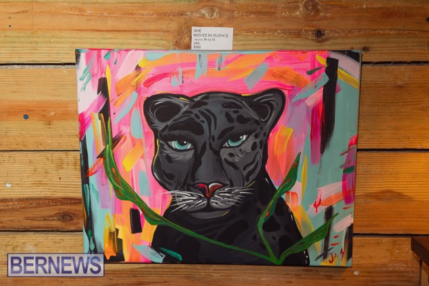The Canvas is Black Exhibition Bermuda May 9 2025 AW-104
